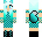 teal zig zag