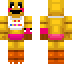 toy chica holding cupcake