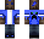 trolero azul