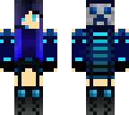 blue agent girl for me