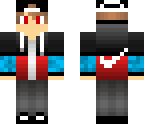 blue and red  jacket