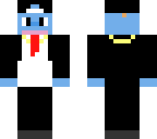 blue boy with cap