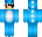 blue chibi boy dinosaur