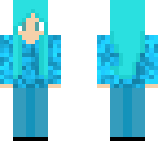 blue girl