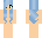 blue hair skin base