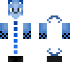 blue wolf white version