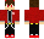 casual red suit