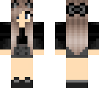 cat girl with bow