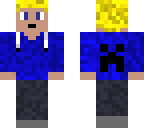 cool blue blonde guy