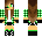 cool green girl