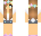 cute eater skin with bunny tail