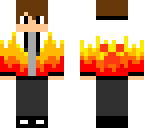 flaming guy
