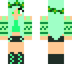 forest flower girl