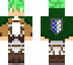 green hair boy aot