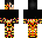 marco bott partially burned by lava