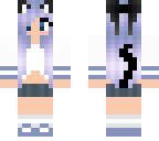 my awesome purple-haired neko