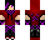 the red black and purple guy