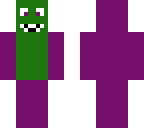 thedrknight in barney suit