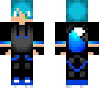 venom blu hair