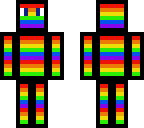 3d rainbow skin