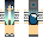 bennie blue haired wolf girl