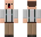 blocky old man