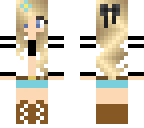 blonde girlish tomboyish girl
