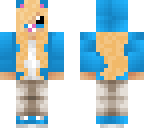 blue girl