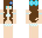 cute blue swimsuit