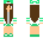cute mint girl