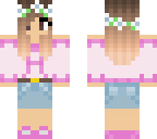 cute pink girl