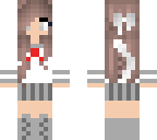 edited school girl