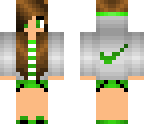 green nike girl