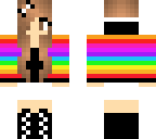 rainbow girl