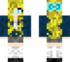 arctic in her school uniform