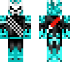 blue skeleton