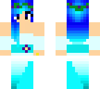 blue wedding dress