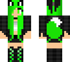 green fox girl