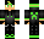 greenhoodie teen with hat
