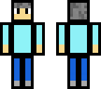 lined gray steve