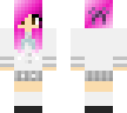 pink hair girl highschool