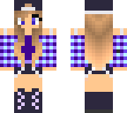 plaid girl
