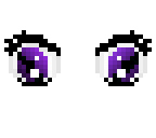 purple eyes