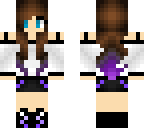 purple hair girl