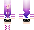 purple jacket girl