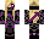purple ninja girl