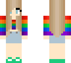 rainbow girl