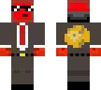 red staff de papacraft