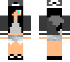 shorter shirt girl wolf zane