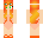 tangerine swimsuit